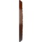 Ekena Millwork Palmetto Medallion (Canopies up to 4 7/8"), 12 1/8"OD x 3 1/2"ID x 1"P, Burnished Mahogany Crackle CM12PMBMC - alternate 2